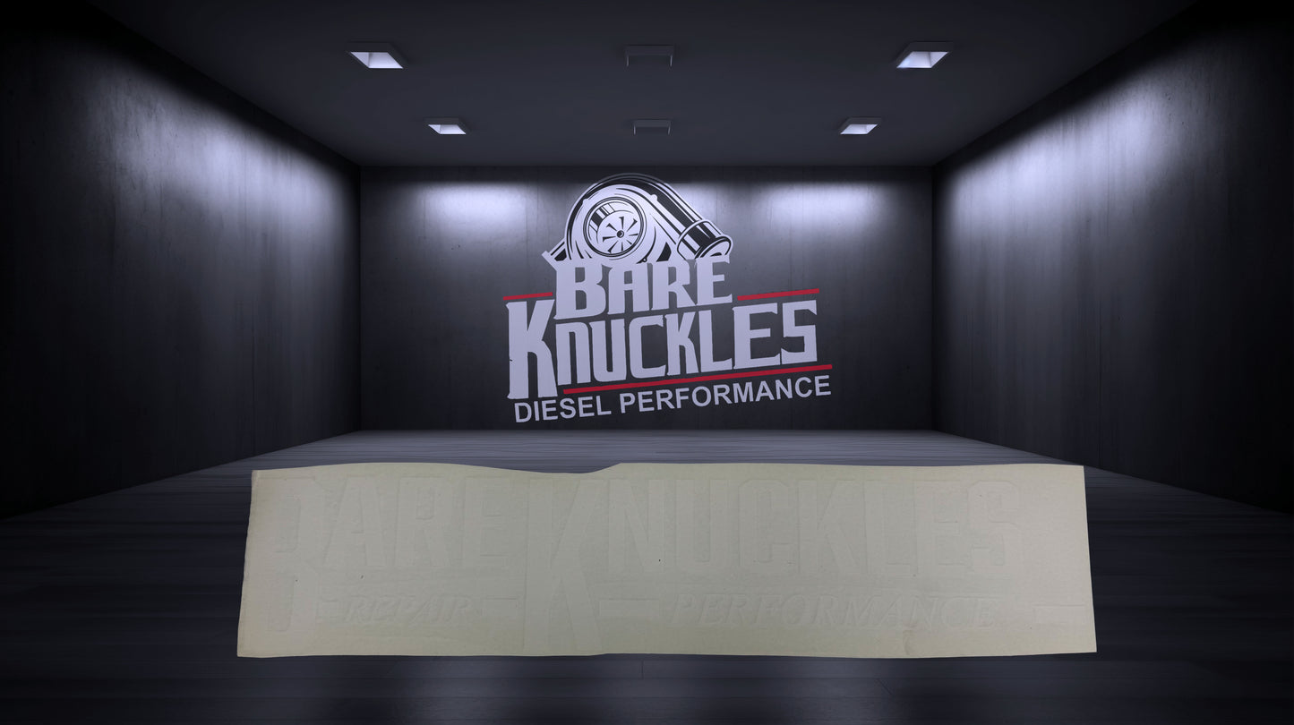 Bare Knuckles Diesel Sticker