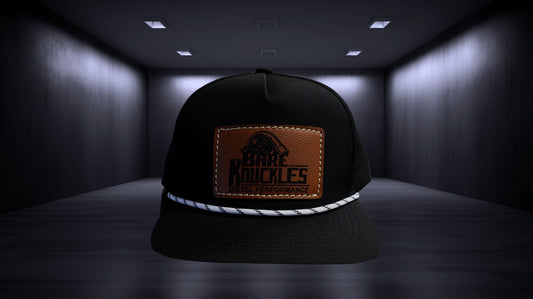 Adult BKD Rope Hat with Leather Patch